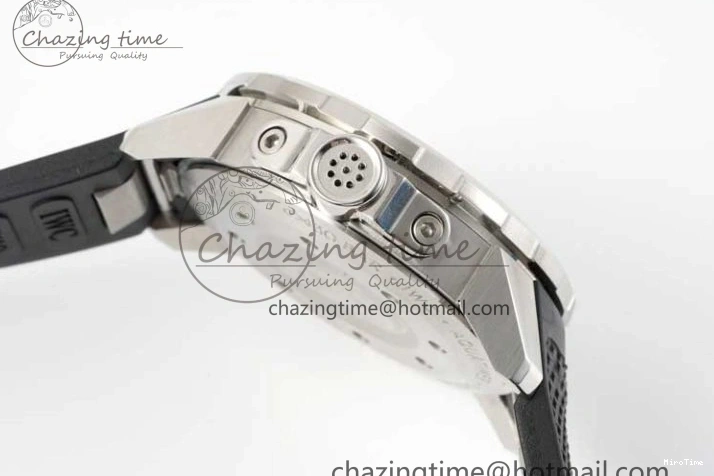 MIROTIME 0403 Aquatimer SS IW3290 RSF 1:1 Best Edition Blue Dial on Black Rubber Strap A Fashionable 7074